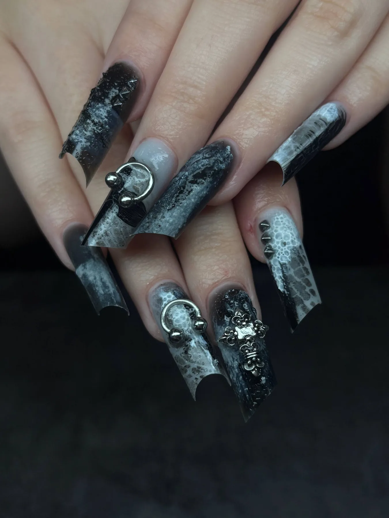 Работа Nail Apokalipsis — маникюр, наращивание и сложный дизайн, фото 20