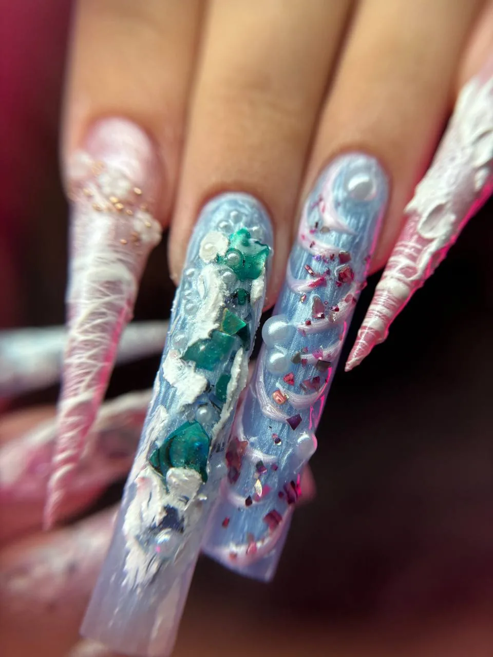 Работа Nail Apokalipsis — маникюр, наращивание и сложный дизайн, фото 21