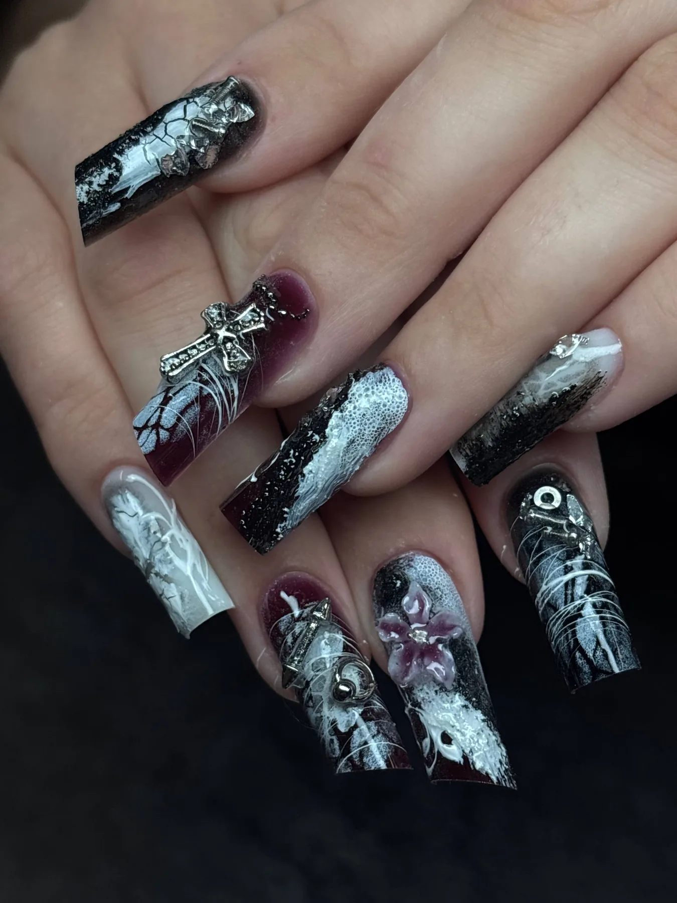 Работа Nail Apokalipsis — маникюр, наращивание и сложный дизайн, фото 27