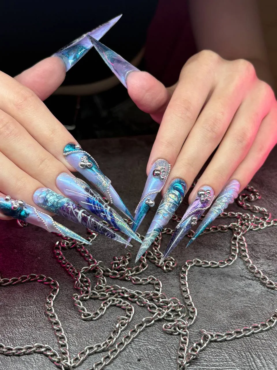 Работа Nail Apokalipsis — маникюр, наращивание и сложный дизайн, фото 43