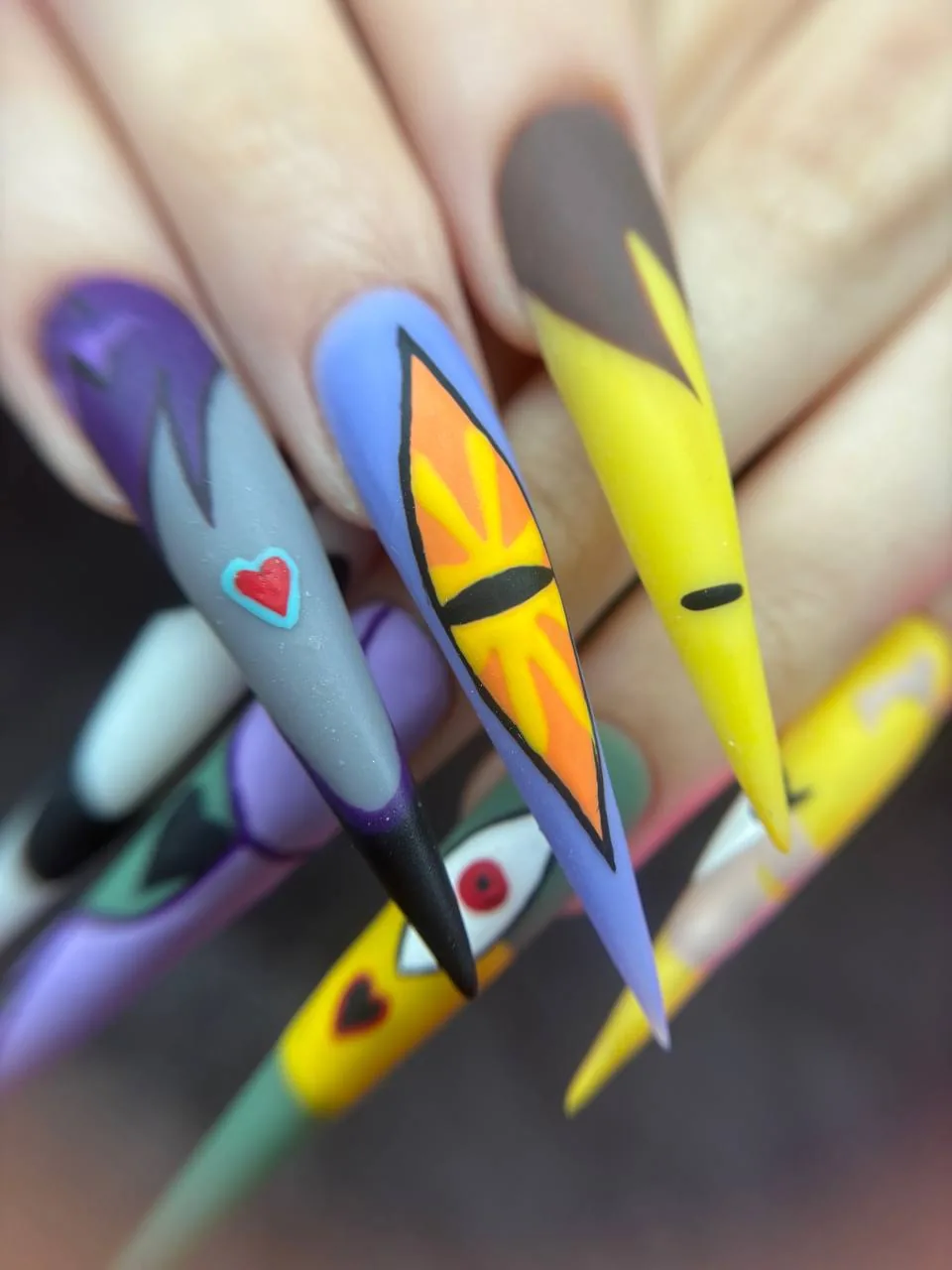 Работа Nail Apokalipsis — маникюр, наращивание и сложный дизайн, фото 55