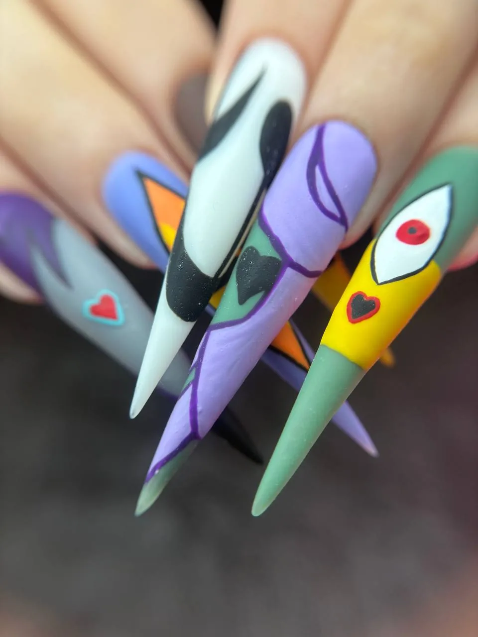 Работа Nail Apokalipsis — маникюр, наращивание и сложный дизайн, фото 61