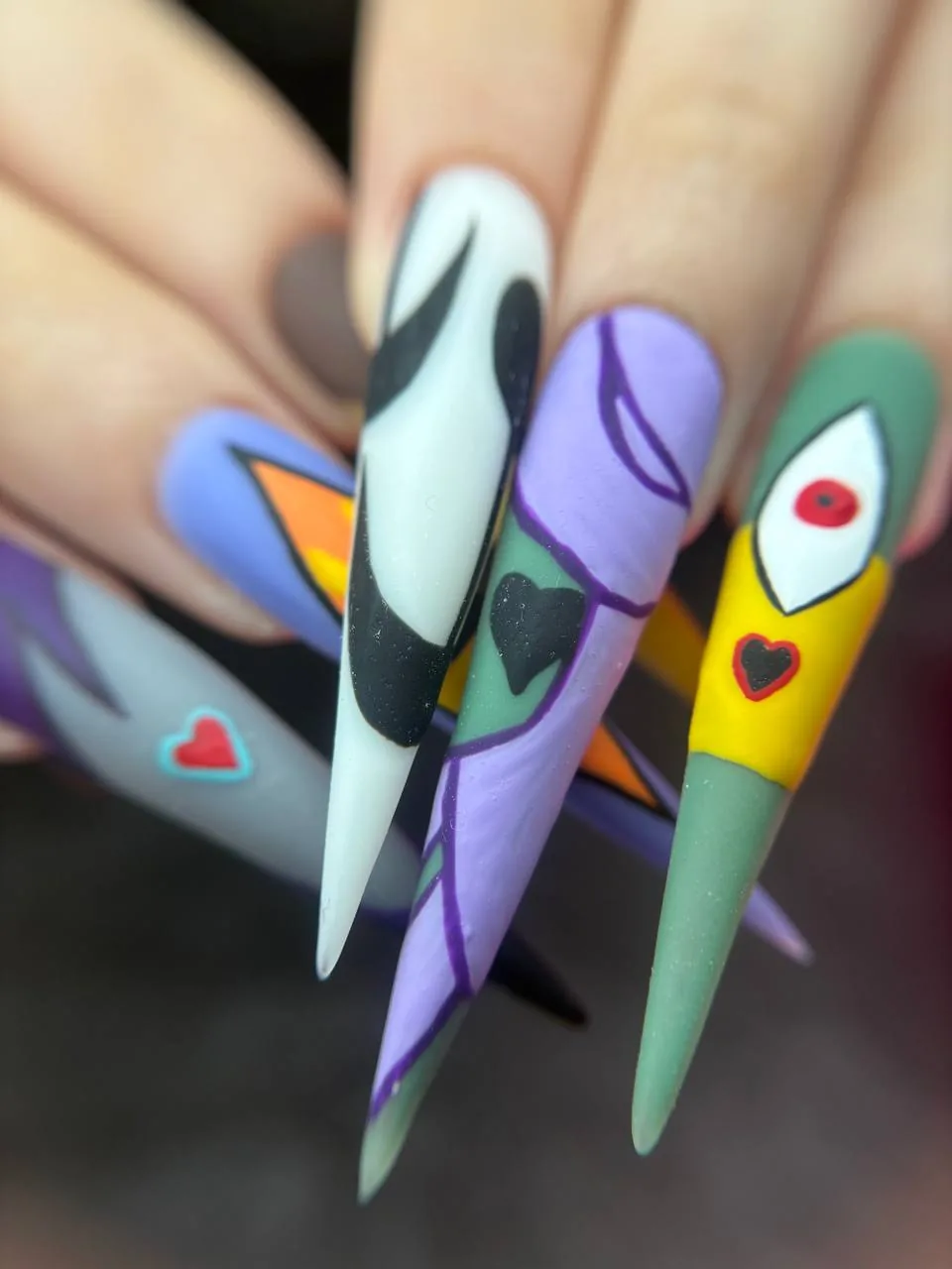 Работа Nail Apokalipsis — маникюр, наращивание и сложный дизайн, фото 62