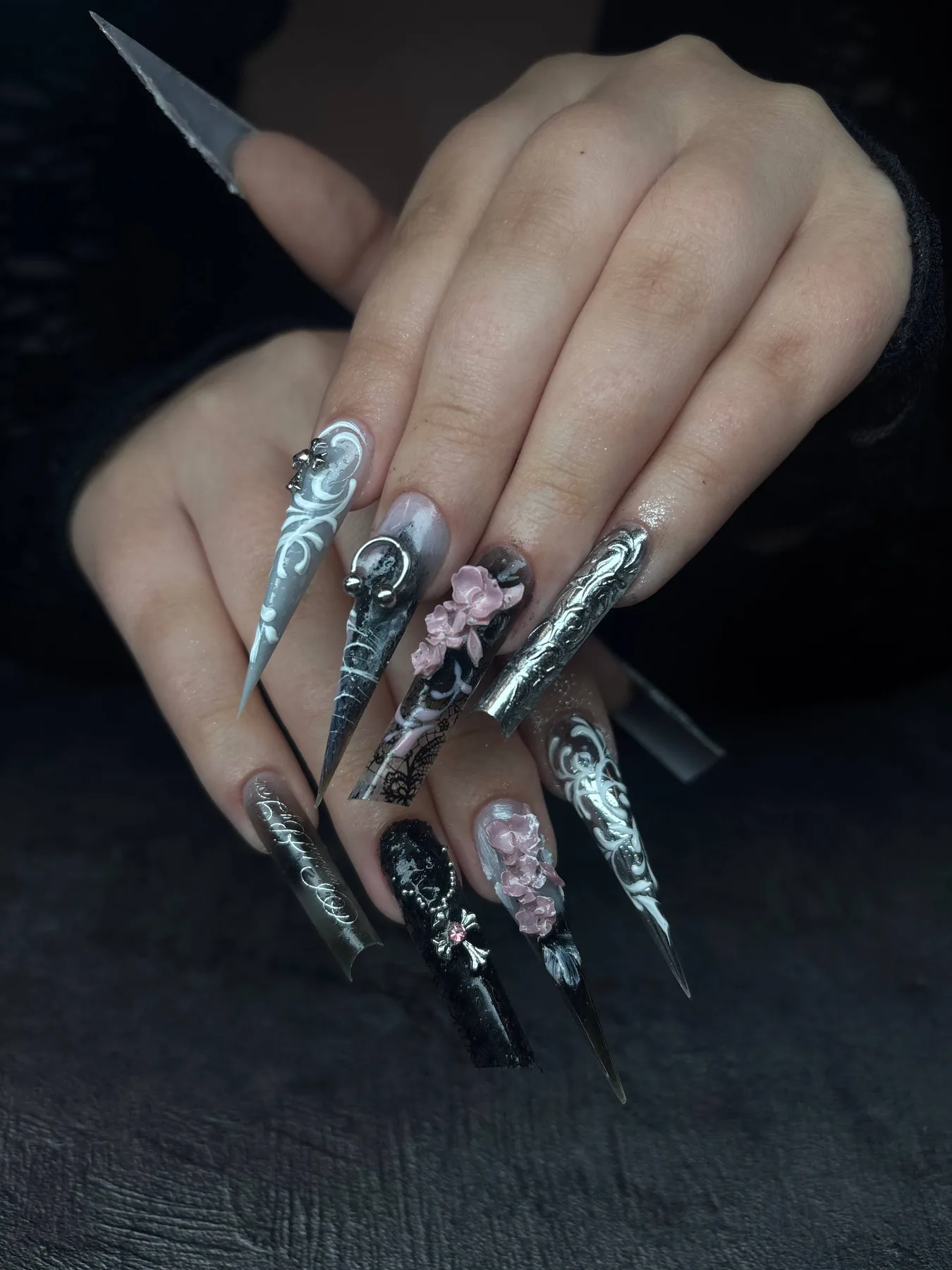 Работа Nail Apokalipsis — маникюр, наращивание и сложный дизайн, фото 69