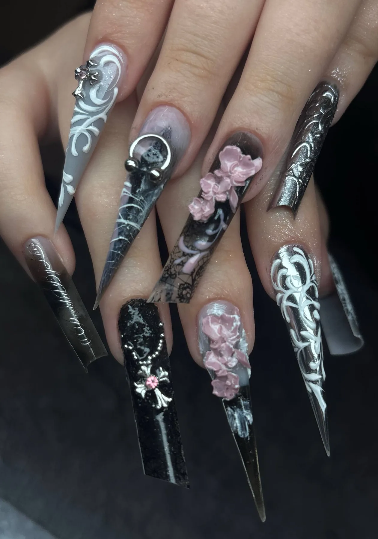 Работа Nail Apokalipsis — маникюр, наращивание и сложный дизайн, фото 71