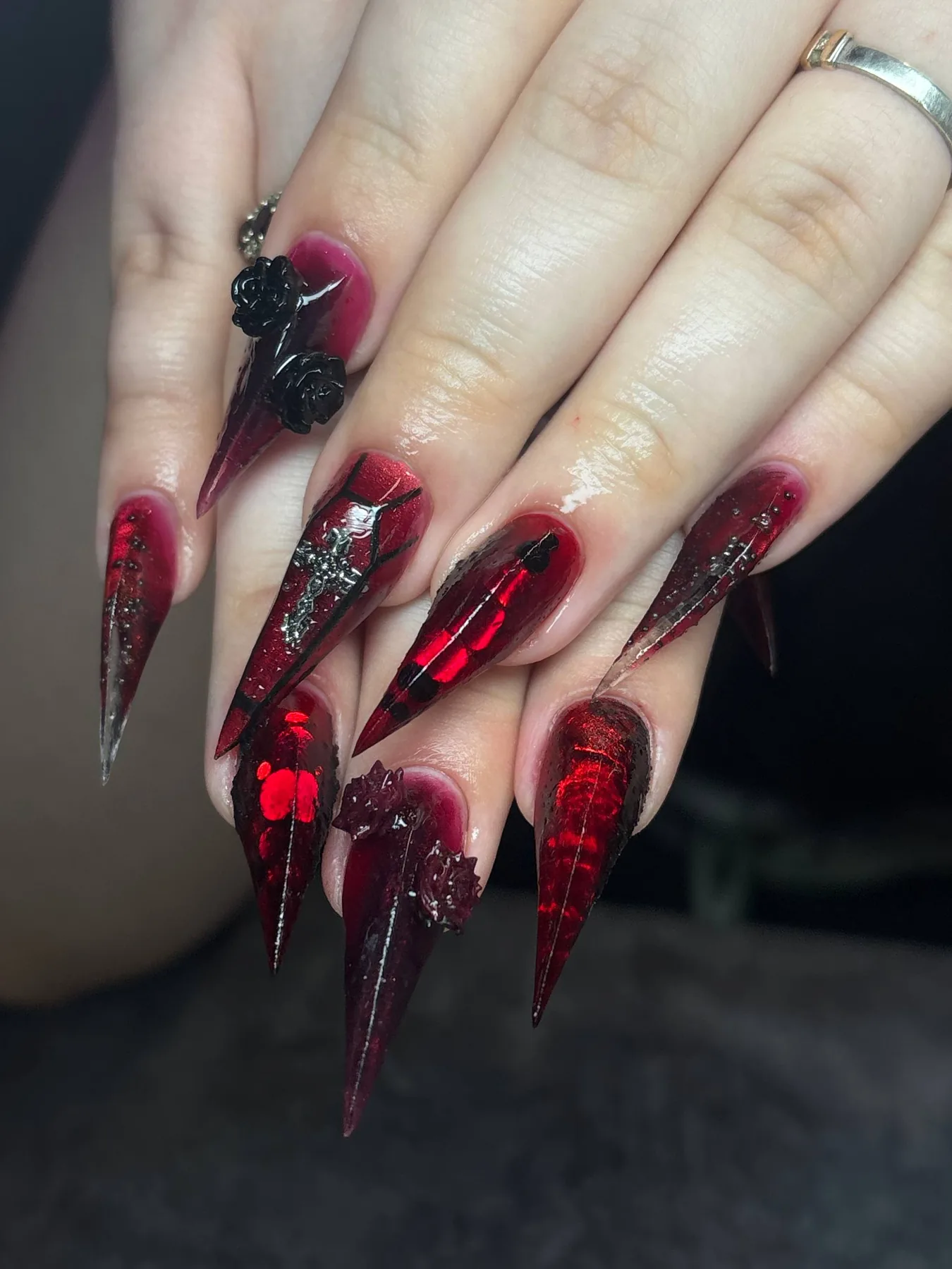 Работа Nail Apokalipsis — маникюр, наращивание и сложный дизайн, фото 79